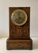  ANTIK EMPIRE KAMINUHR MIT SEKUNDENZEIGER UM 1820