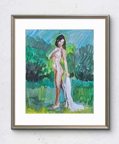 Gemälde moderne kunst 24x30 - moderne,