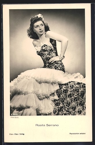 Schauspielerin rosita serrano - schauspielerin,