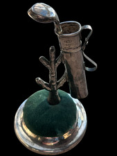 Antik Silber Golf Caddy Tasche