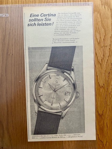 Certina automatic 1963 - ds,