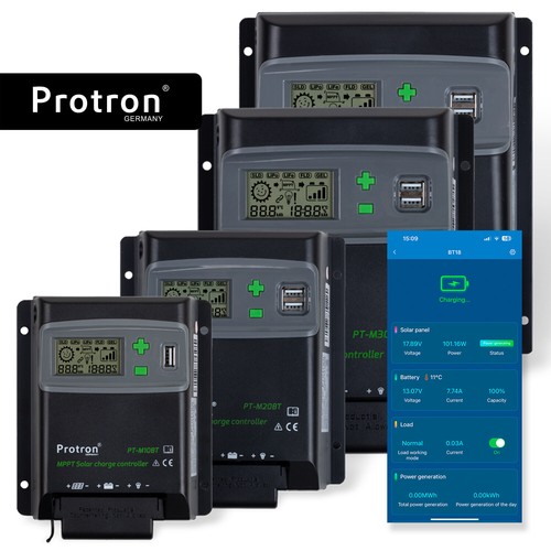 Protron mppt lcd - bt,
