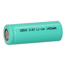 Akku Zelle Li-Ion 18500 3,7V 1400mAh Accu Batterie 