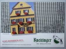 Brauerei-Werbekarte: Brauerei