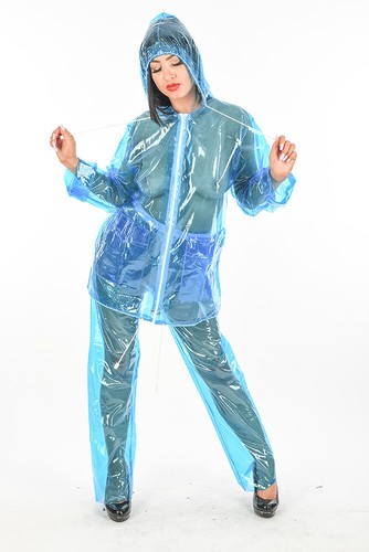 Unisex pvc regenanzug - unisex,