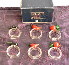 6 x Serviettenringe  Classic Collektion von Bugor Motiv: Gemüse  =52