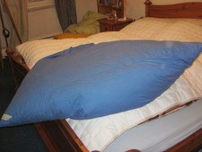 BLAUES ANTIKES BALLONBETT BETT