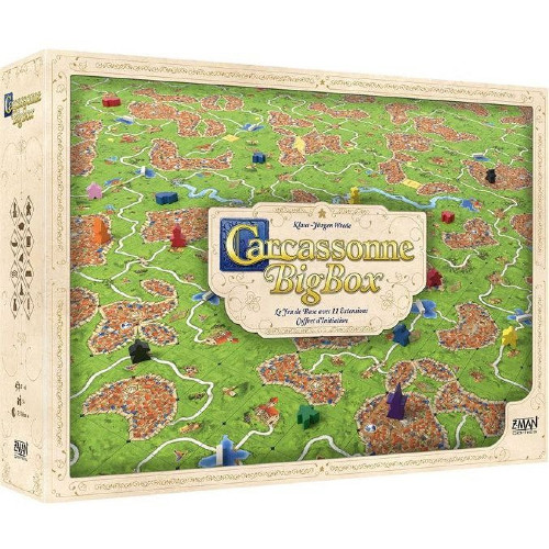 Carcassonne big box brettspiel - carcassonne,