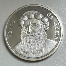 Portugal ECU 1993 - Vasco da Gama - Silber 999, Proof mit Kapsel und Zertifikat