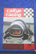 Rallye racing alfa romeo - racing, 10/69