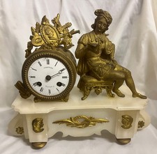 schöne Kaminuhr Frankreich um 1870, signiert Striffler Strasbourg