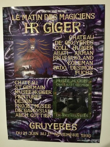 Giger poster museum 1996 - h.r.,