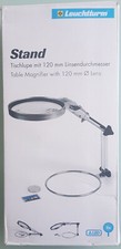 MDS LEUCHTTURM (347991) TISCHLUPE STAND MIT 2-FACHER VERGRÖSSERUNG