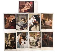 AK Künstler Reznicek, Ferdinand, 9Stk. Erotik um 1910 Konvolut Sammlung Künstler