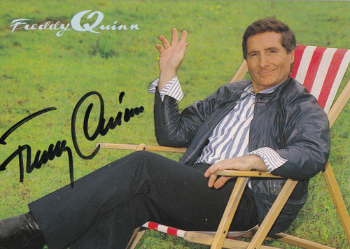 Autogramm freddy quinn - -,