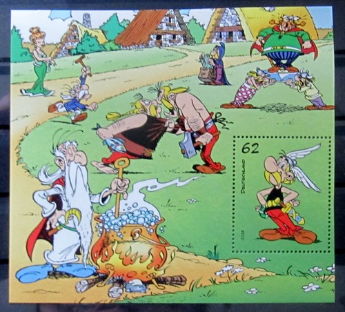 Briefmarke brd blockausschnitt - briefmarke,