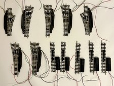 7+5 Roco N Weichen links