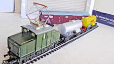 PIKO H0 JUNIOR Zug Set E-Lok 4achsGüter Kesselwagen Konvolut DDR Modelleisenbahn