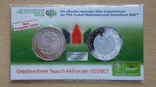 925 Silber 10 Euro 2005 FIFA