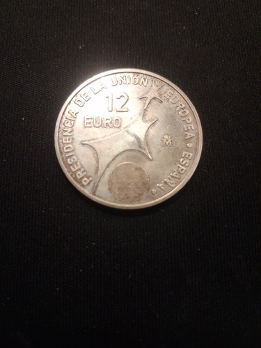 Euro silber münze - 12,