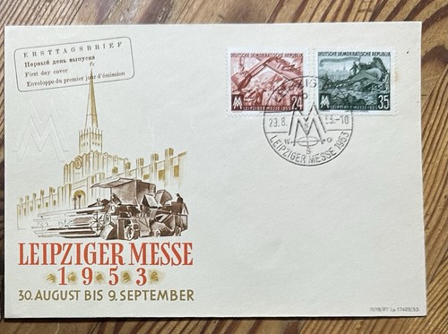 Ddr ersttagsbrief fdc - ddr,