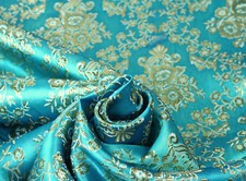 Lurex jacquard stoff - jacquard,