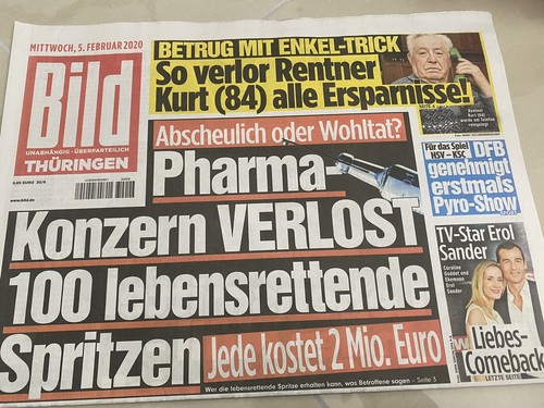 Bild zeitung februar - 05.,