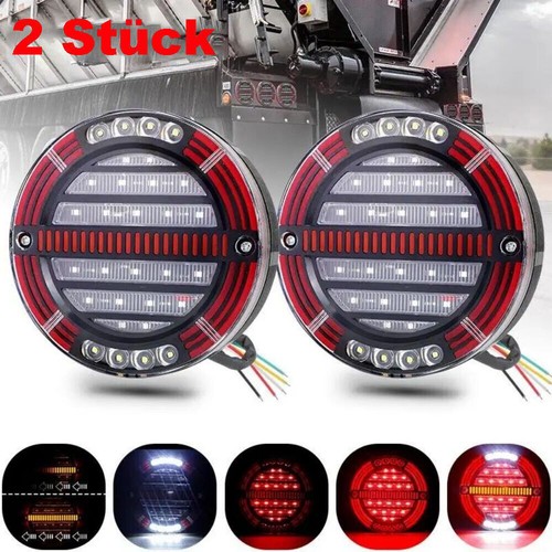 Led rückleuchte rund 4 - led,