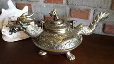 Drachenkanne Gefäß Bronze