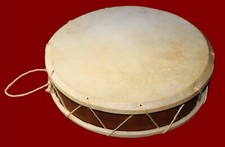 Rahmen Trommel D= 39 cm Instrument Inka Indianer Peru Musik Percussion Indianer