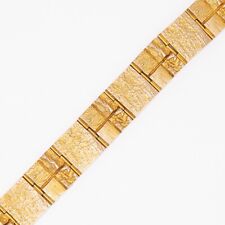 19 cm - Lapponia (1969) Gelbgold 585/14K Armband Quadrate Forms Björn Weckström