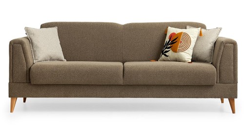 Taupe wohnzimmer polstercouch - wohnzimmer,