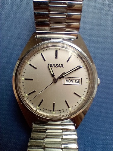 Vintage 80er pulsar quartz - vintage,