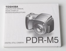 Bedienungsanleitung für Toshiba PDR - M 5  Instruction Manual Anleitung