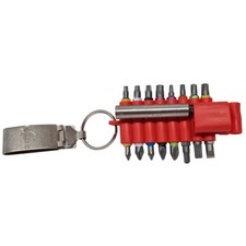 Würth BIT-Set mit Metall  Gürtelclip | PH PZ SZ SW TX AW inkl. Universalhalter