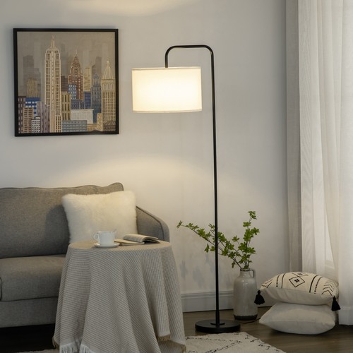 Homcom stehlampe wohnzimmer - stehlampe,