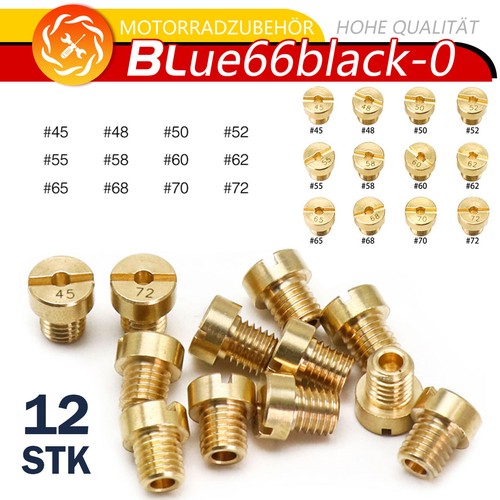 12x vergaser hauptdüse - vergaser,