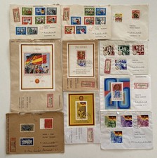 10 DDR Ersttagsbriefe