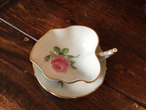 Meissen porzellan rote rose - meissen,