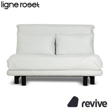 ligne roset Multy Stoff Zweisitzer Hellblau Schlafsofa manuelle Funktion