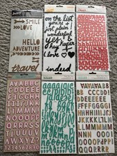 Hochwertige 3D Sticker Scrapbooking Set 6 Stück