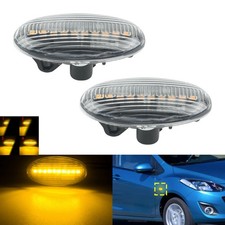 2x Weiß Linse LED