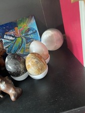 Onyx Marmor Eier Naturstein