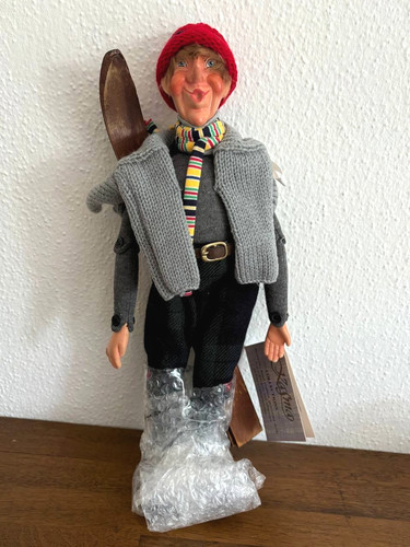 Kasma porzellanpuppe skifahrer - kasma,
