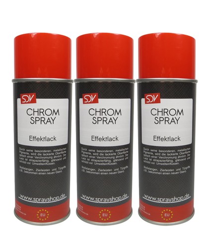 Chrom effektspray 400ml - chrom,
