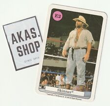 Skinner Playing Card 1992 TitanSports WWF Wrestling ULTRA RARE Amigo Quartett