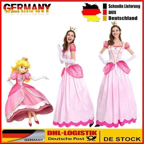 Prinzessin peach kleid - prinzessin,