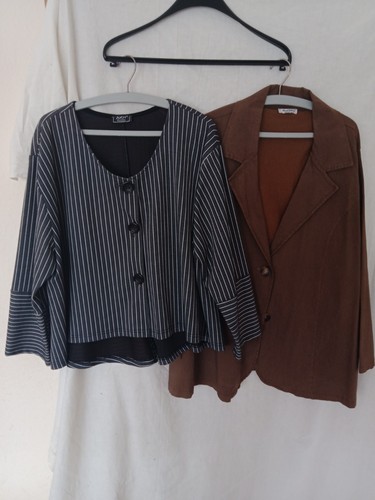 Lagenlook blazer stk 52 - blazer, gr.