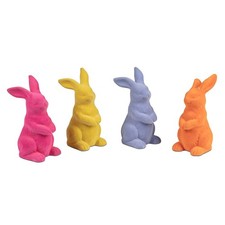 Hase sitzend 15 cm Trend-Flock
