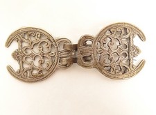 Gürtelschnalle Schmuckstück Berber Silber Tunis Tunesien Maghreb 19. Jhd. Jh